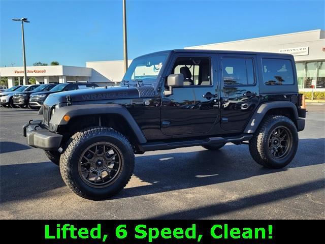 used 2017 Jeep Wrangler Unlimited car, priced at $18,888