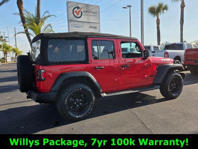 used 2022 Jeep Wrangler Unlimited car, priced at $28,500