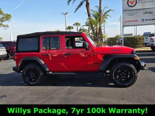 used 2022 Jeep Wrangler Unlimited car, priced at $28,500