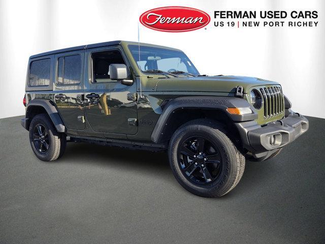 used 2022 Jeep Wrangler Unlimited car, priced at $31,888