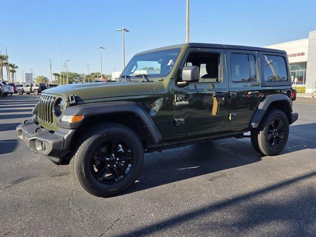 used 2022 Jeep Wrangler Unlimited car, priced at $31,888