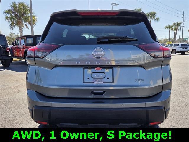 used 2024 Nissan Rogue car, priced at $18,500