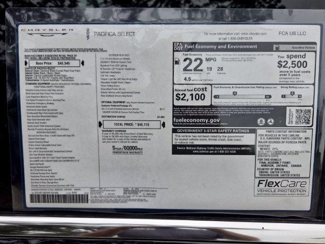 new 2027 Chrysler Pacifica car, priced at $43,700