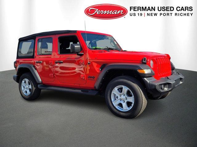 used 2022 Jeep Wrangler Unlimited car, priced at $26,888