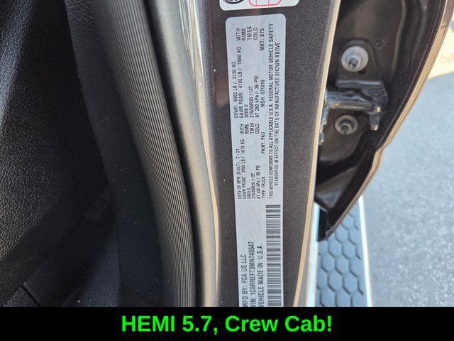 used 2021 Ram 1500 car, priced at $29,700