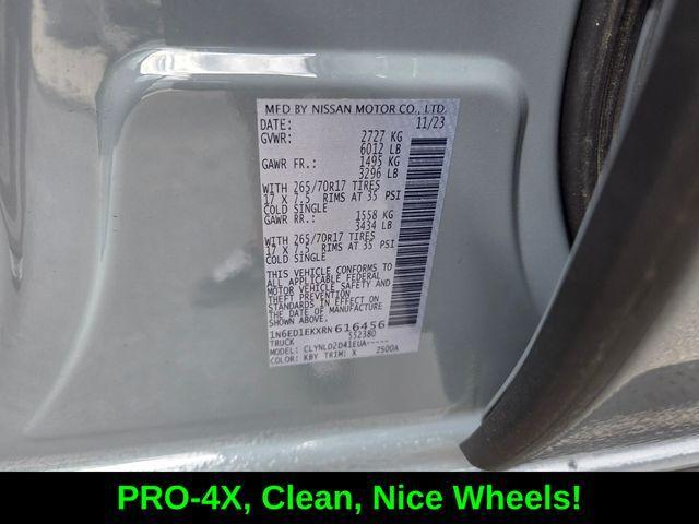 used 2024 Nissan Frontier car, priced at $35,998
