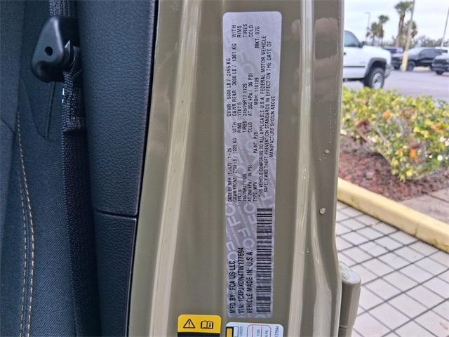 new 2026 Jeep Wrangler car, priced at $38,999