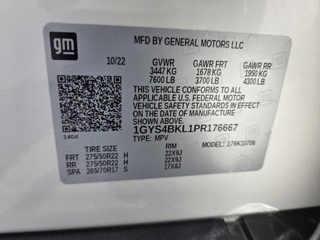 used 2023 Cadillac Escalade car, priced at $62,398