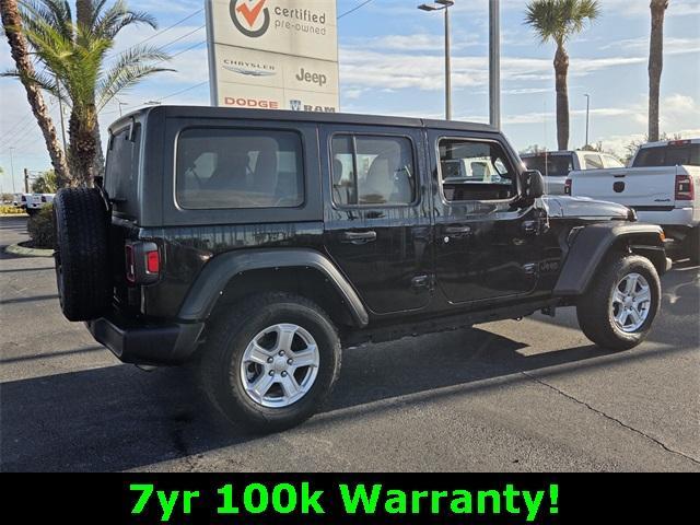 used 2023 Jeep Wrangler car, priced at $23,775
