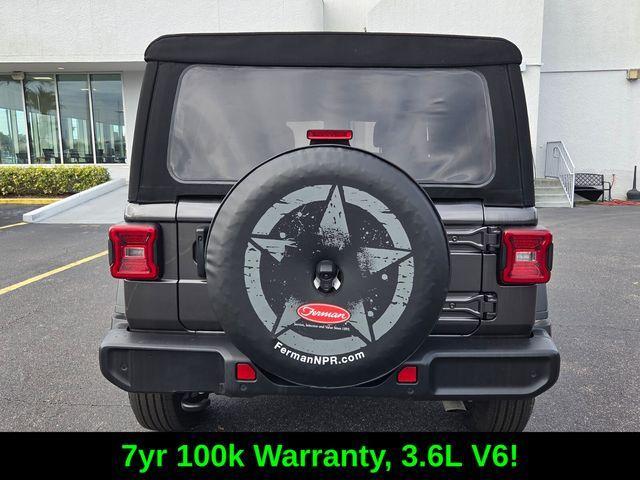 used 2024 Jeep Wrangler car, priced at $35,500