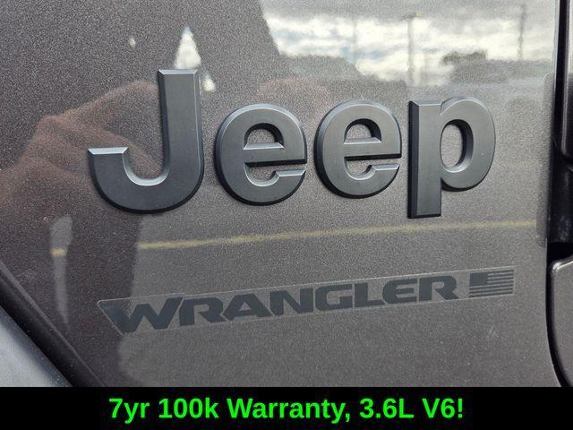 used 2024 Jeep Wrangler car, priced at $35,500