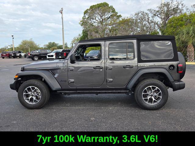 used 2024 Jeep Wrangler car, priced at $35,500