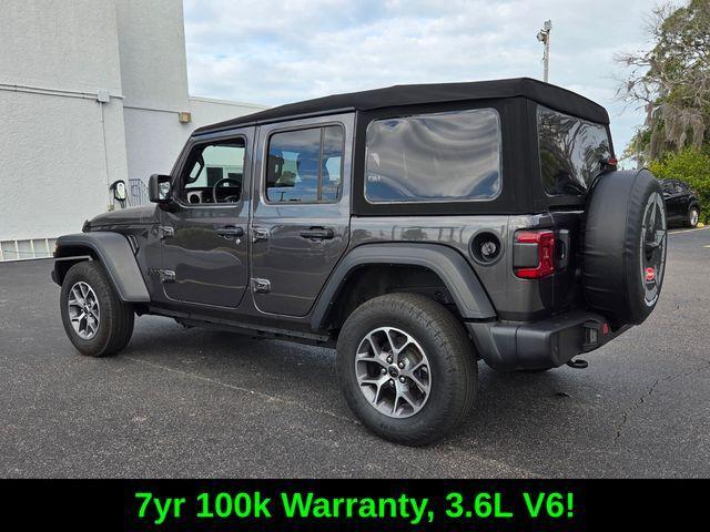 used 2024 Jeep Wrangler car, priced at $35,500