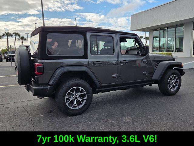 used 2024 Jeep Wrangler car, priced at $35,500
