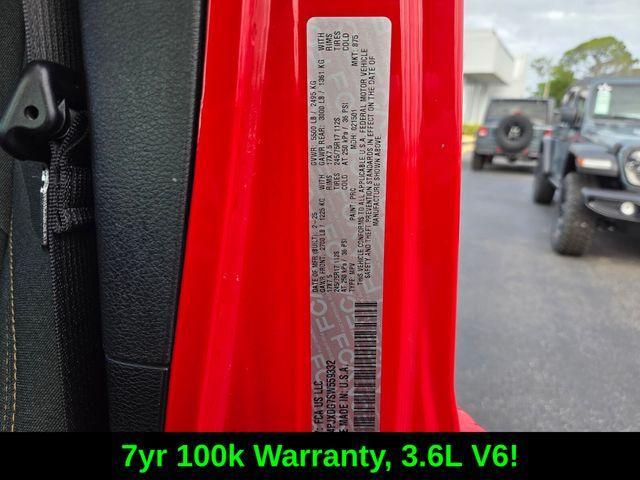 used 2025 Jeep Wrangler car, priced at $38,499