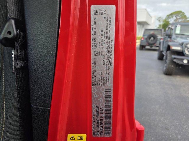 used 2025 Jeep Wrangler car, priced at $34,500