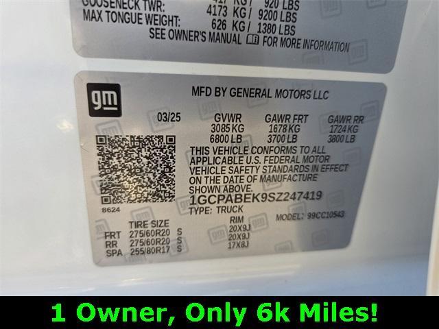 used 2025 Chevrolet Silverado 1500 car, priced at $34,998