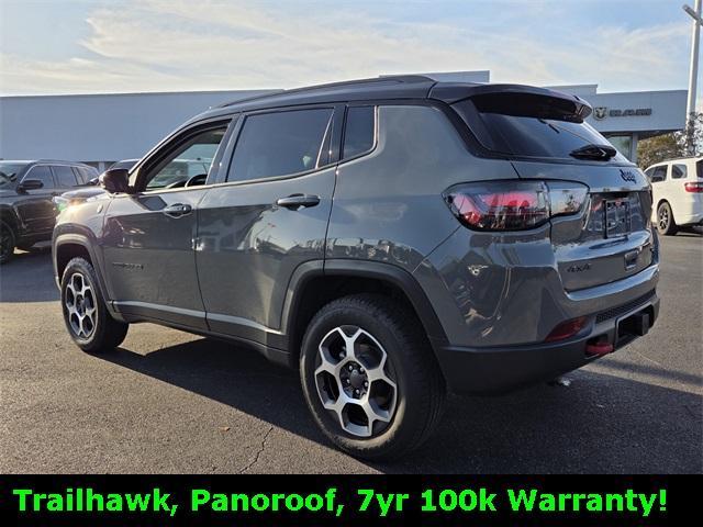 used 2022 Jeep Compass car, priced at $22,500
