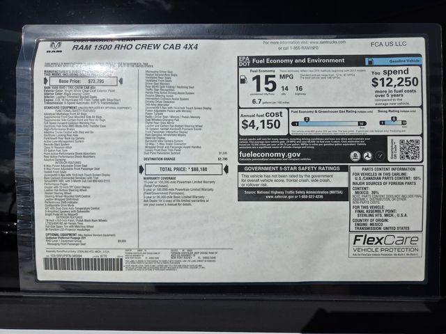new 2026 Ram 1500 car, priced at $80,671