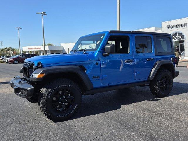 used 2022 Jeep Wrangler Unlimited car, priced at $30,995