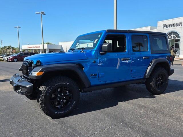used 2022 Jeep Wrangler Unlimited car, priced at $30,995