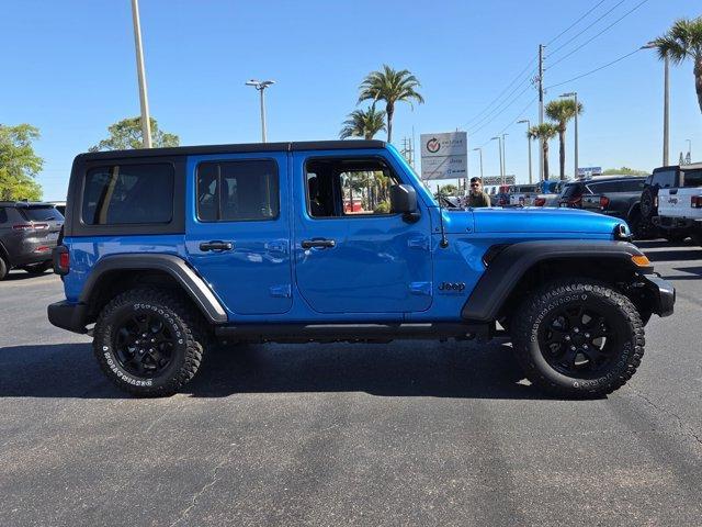 used 2022 Jeep Wrangler Unlimited car, priced at $30,995