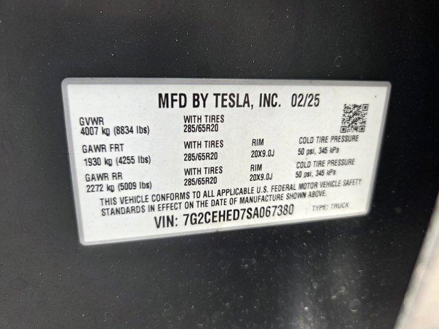 used 2025 Tesla Cybertruck car, priced at $84,997