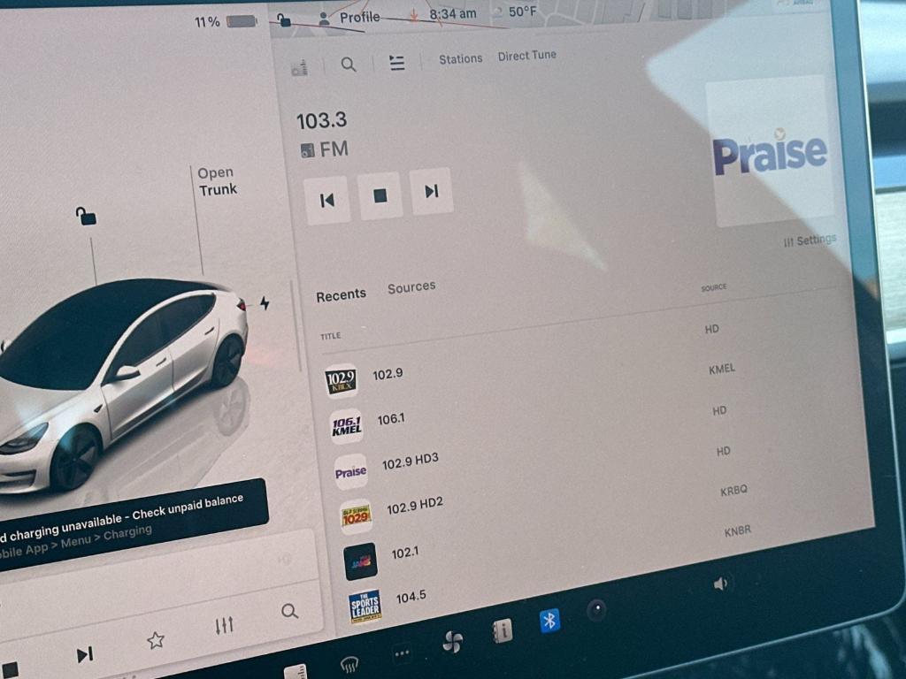 used 2022 Tesla Model 3 car, priced at $22,452