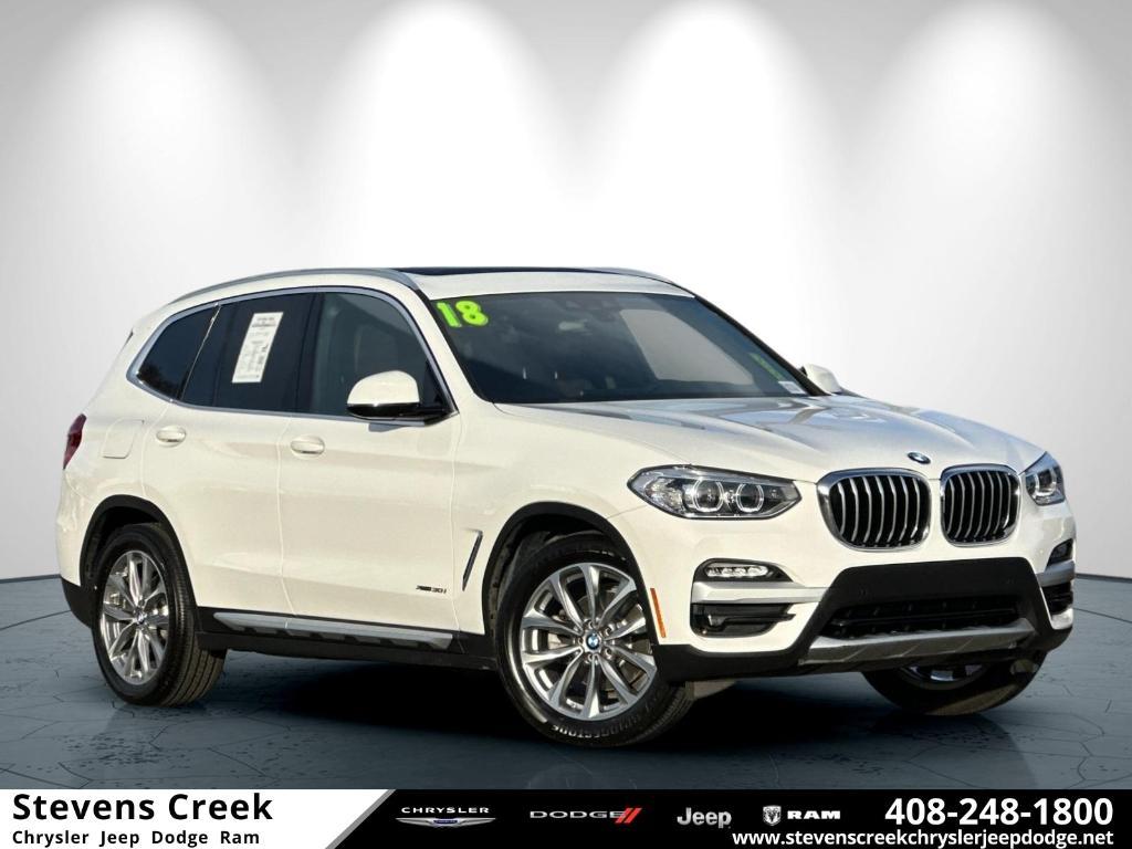 used 2018 BMW X3 car, priced at $18,987