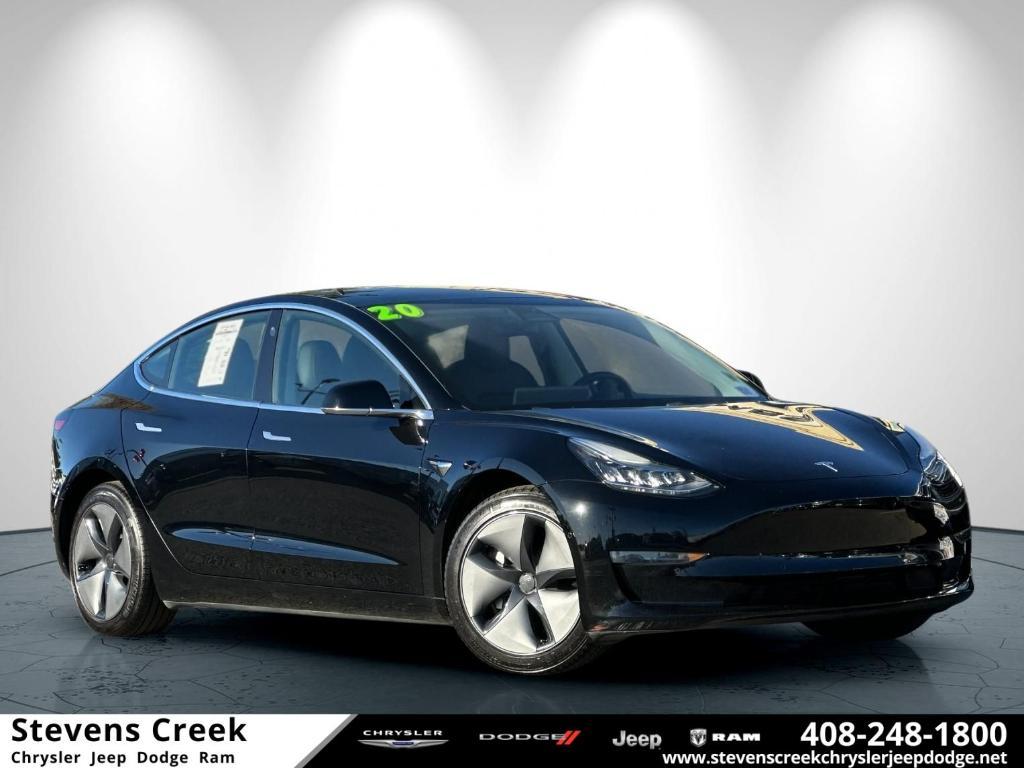 used 2020 Tesla Model 3 car, priced at $22,498