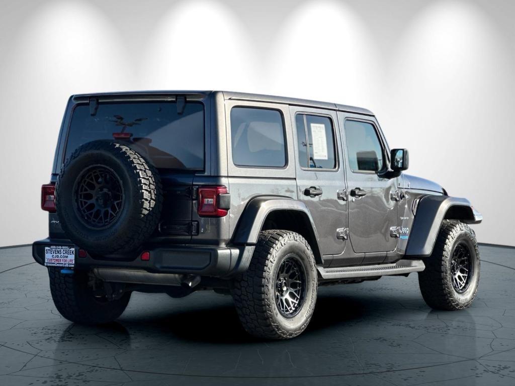 used 2022 Jeep Wrangler Unlimited 4xe car, priced at $28,499