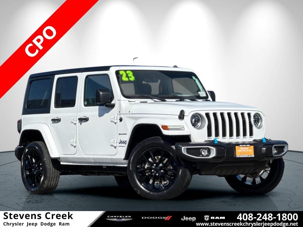 used 2023 Jeep Wrangler 4xe car, priced at $30,894