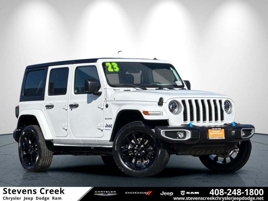 used 2023 Jeep Wrangler 4xe car, priced at $30,894