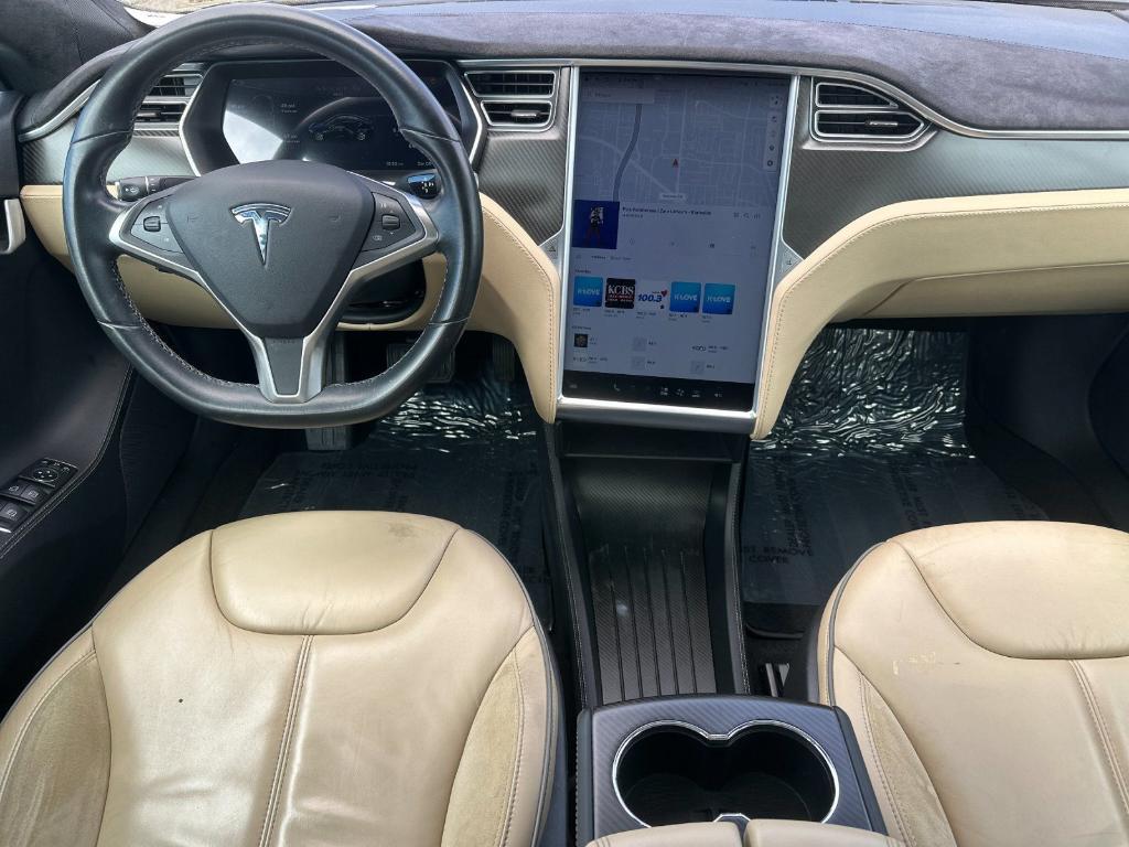 used 2014 Tesla Model S car, priced at $16,884