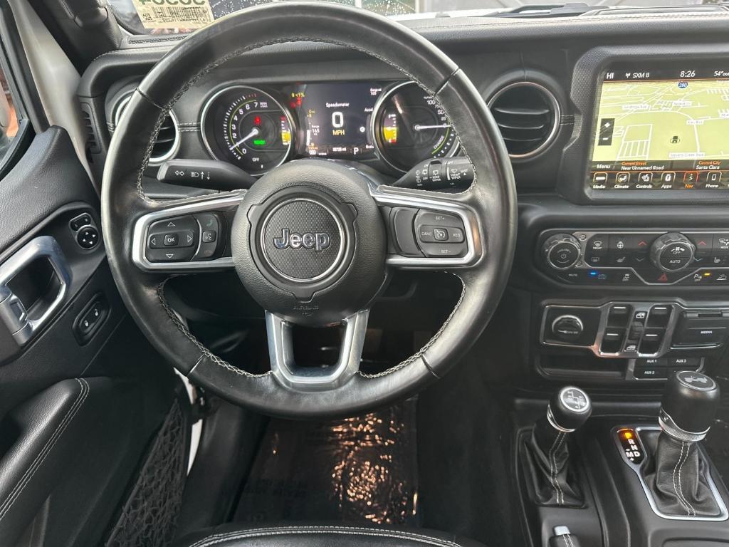 used 2021 Jeep Wrangler Unlimited 4xe car, priced at $28,993