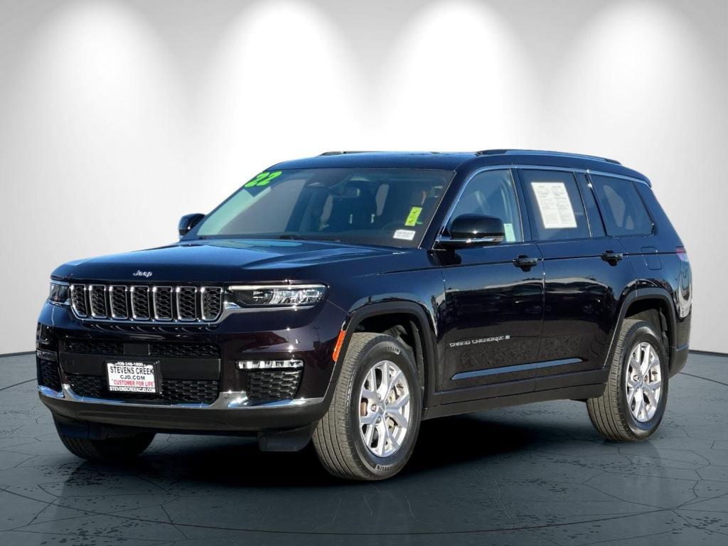 used 2022 Jeep Grand Cherokee L car, priced at $30,498
