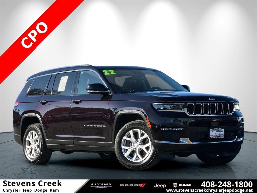 used 2022 Jeep Grand Cherokee L car, priced at $30,498