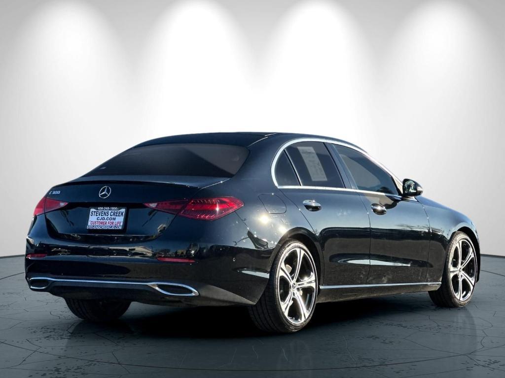used 2022 Mercedes-Benz C-Class car, priced at $31,493