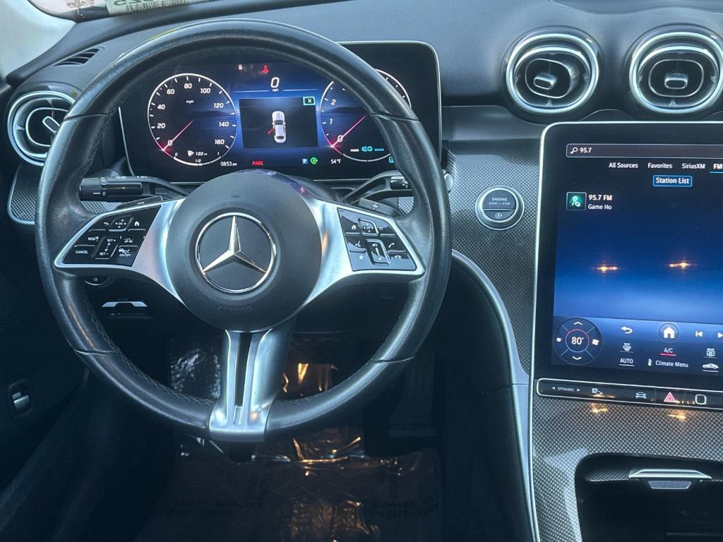 used 2022 Mercedes-Benz C-Class car, priced at $31,493