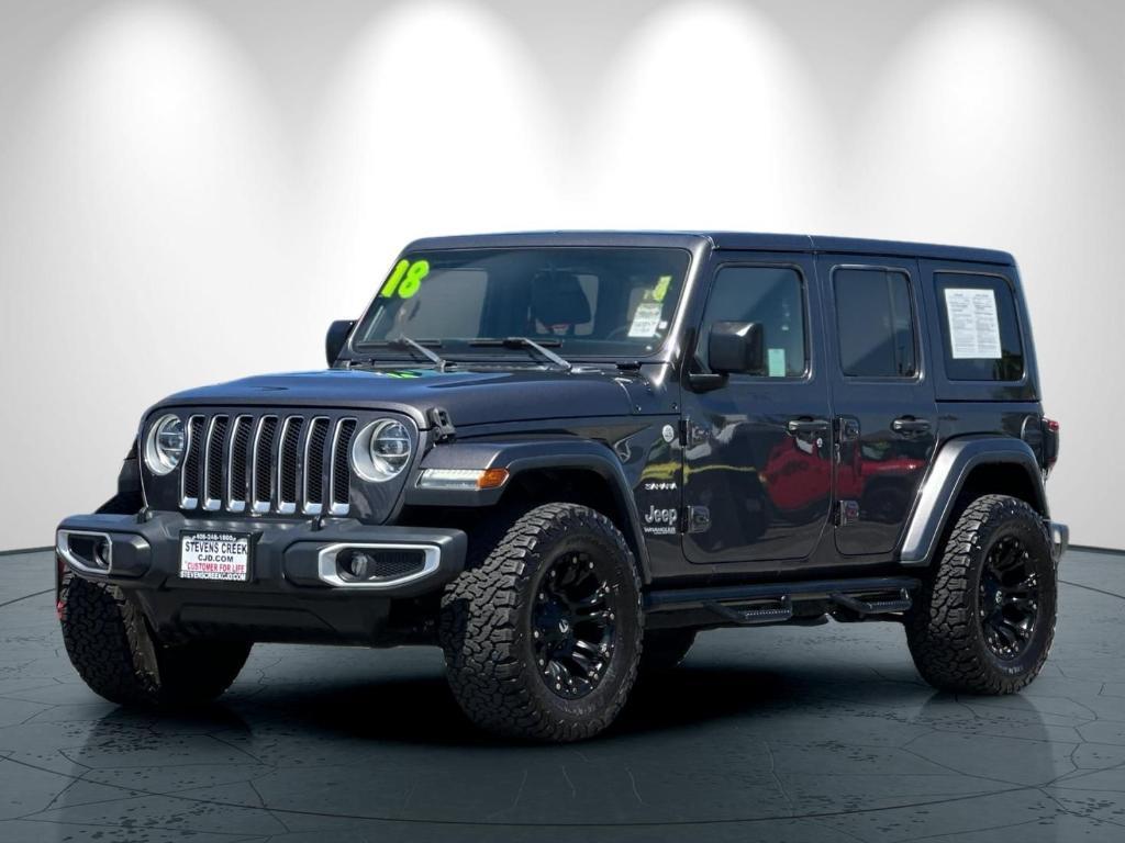 used 2018 Jeep Wrangler Unlimited car, priced at $28,083