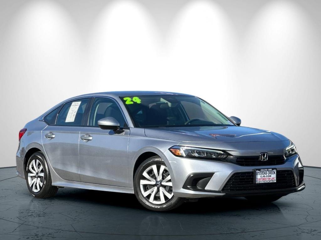 used 2024 Honda Civic car, priced at $23,846