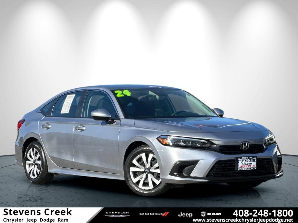 used 2024 Honda Civic car, priced at $23,846