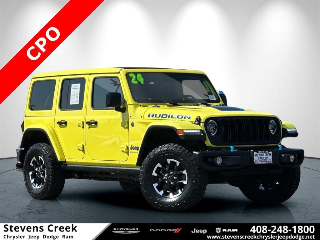 used 2024 Jeep Wrangler 4xe car, priced at $46,998