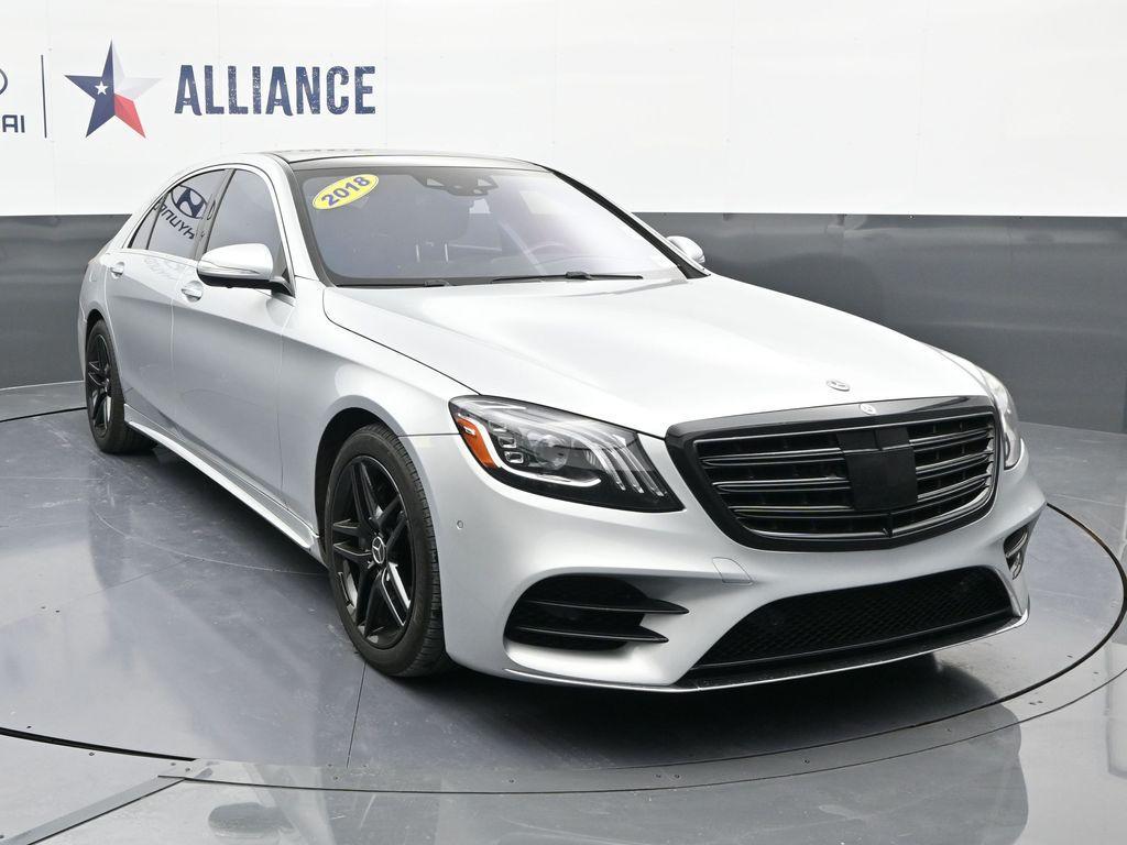 used 2018 Mercedes-Benz S-Class car, priced at $31,137