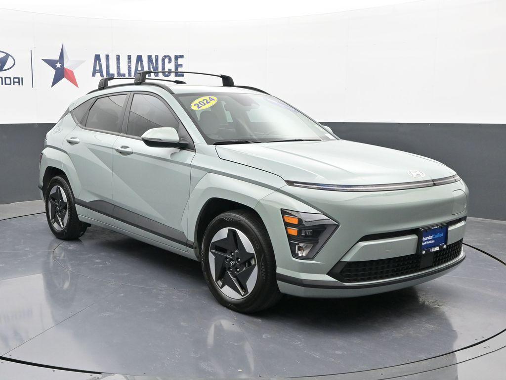 used 2024 Hyundai Kona EV car, priced at $18,294