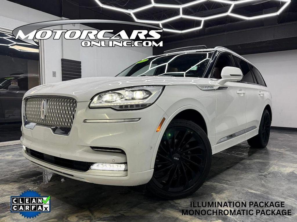 used 2022 Lincoln Aviator car, priced at $41,900