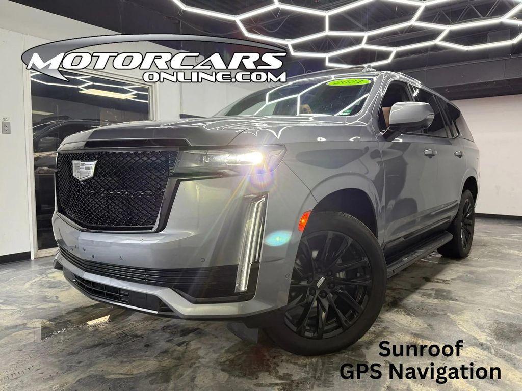 used 2021 Cadillac Escalade car, priced at $52,500