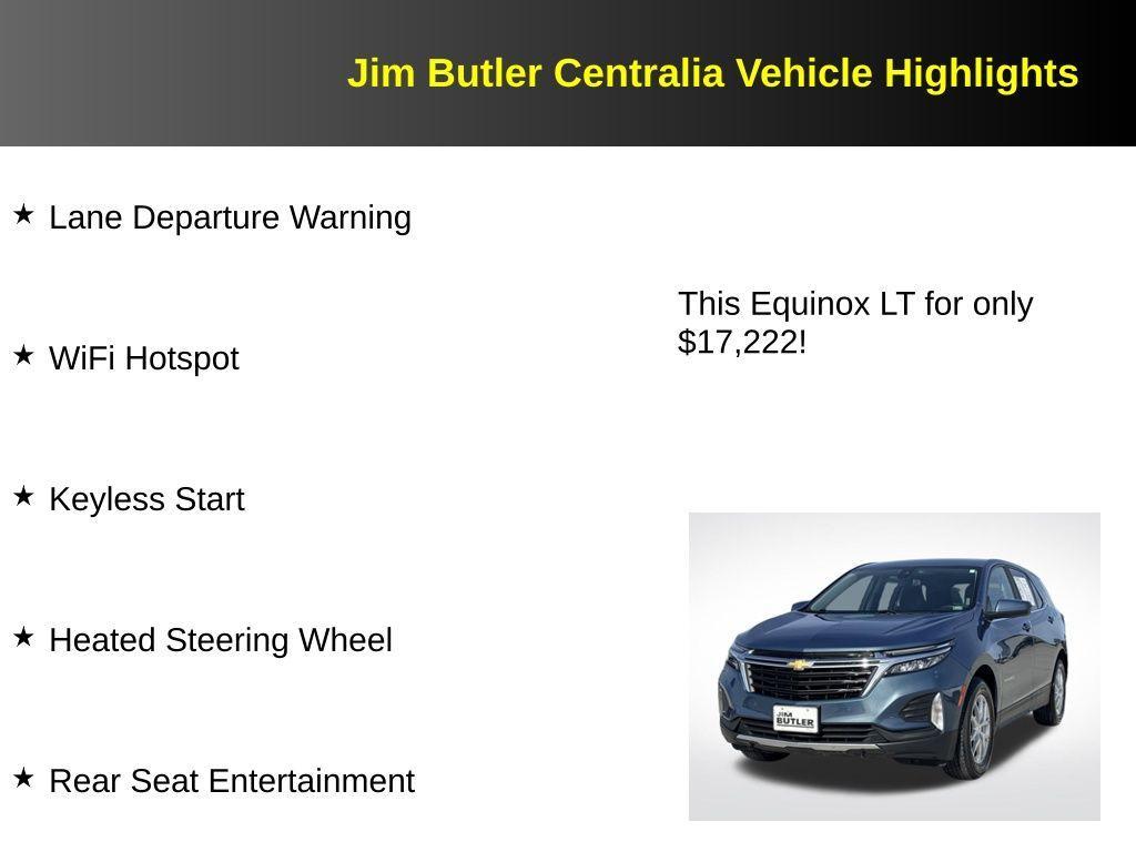 used 2024 Chevrolet Equinox car, priced at $17,222