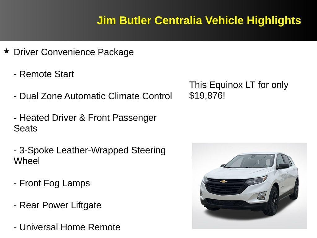 used 2021 Chevrolet Equinox car, priced at $19,876