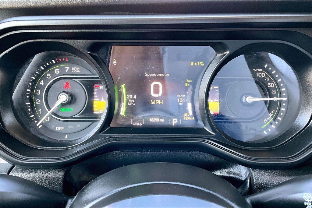 used 2025 Jeep Wrangler 4xe car, priced at $32,585